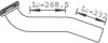 DINEX 47186 Exhaust Pipe